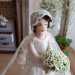 C labito bianco del matrimonio nel 1926...